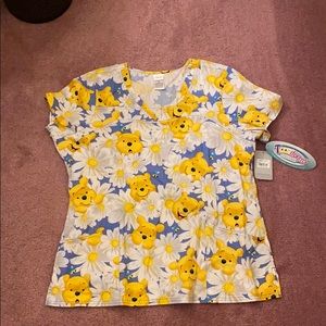 Winnie The Pooh scrub top